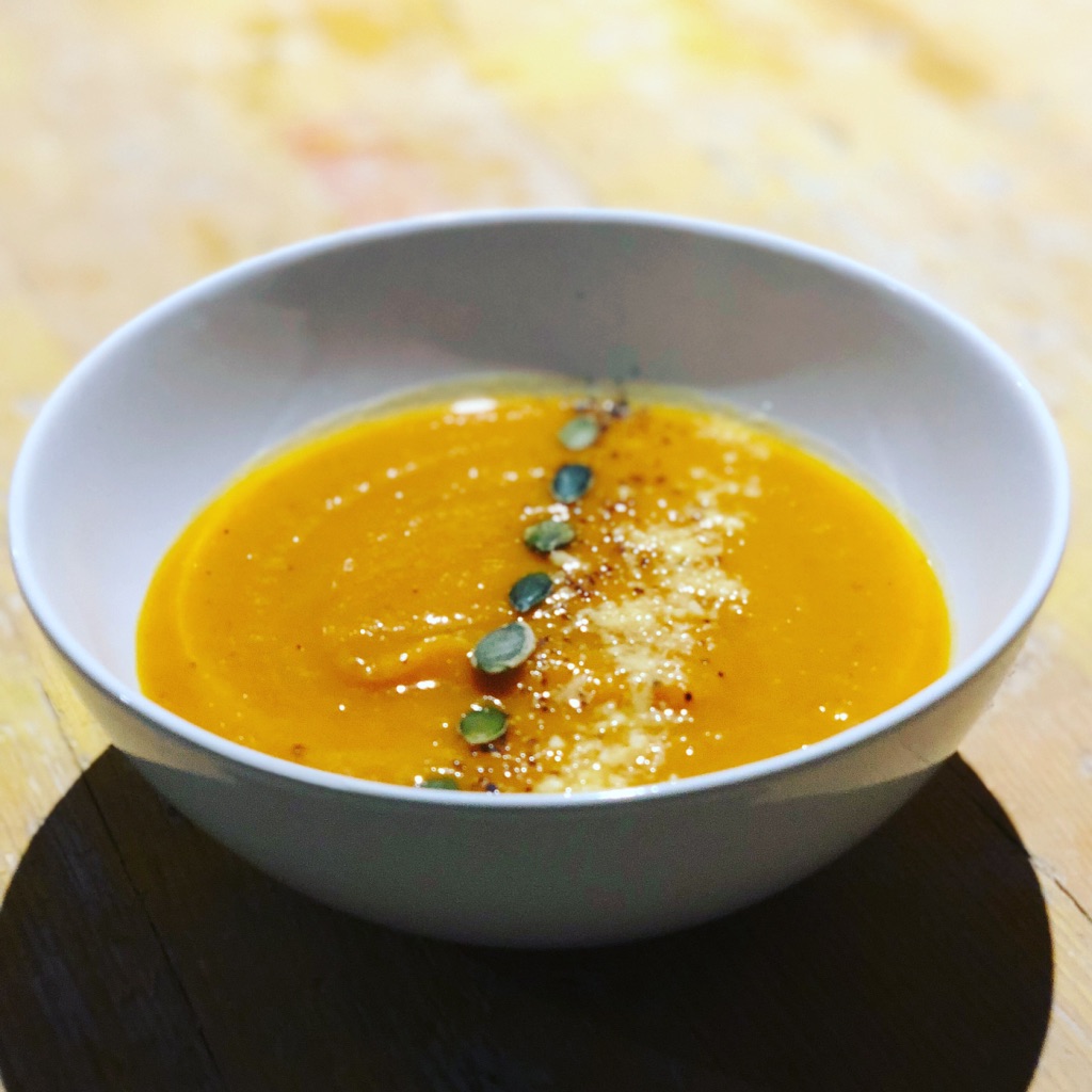 VELLUTATA DI ZUCCA E PARMIGIANO